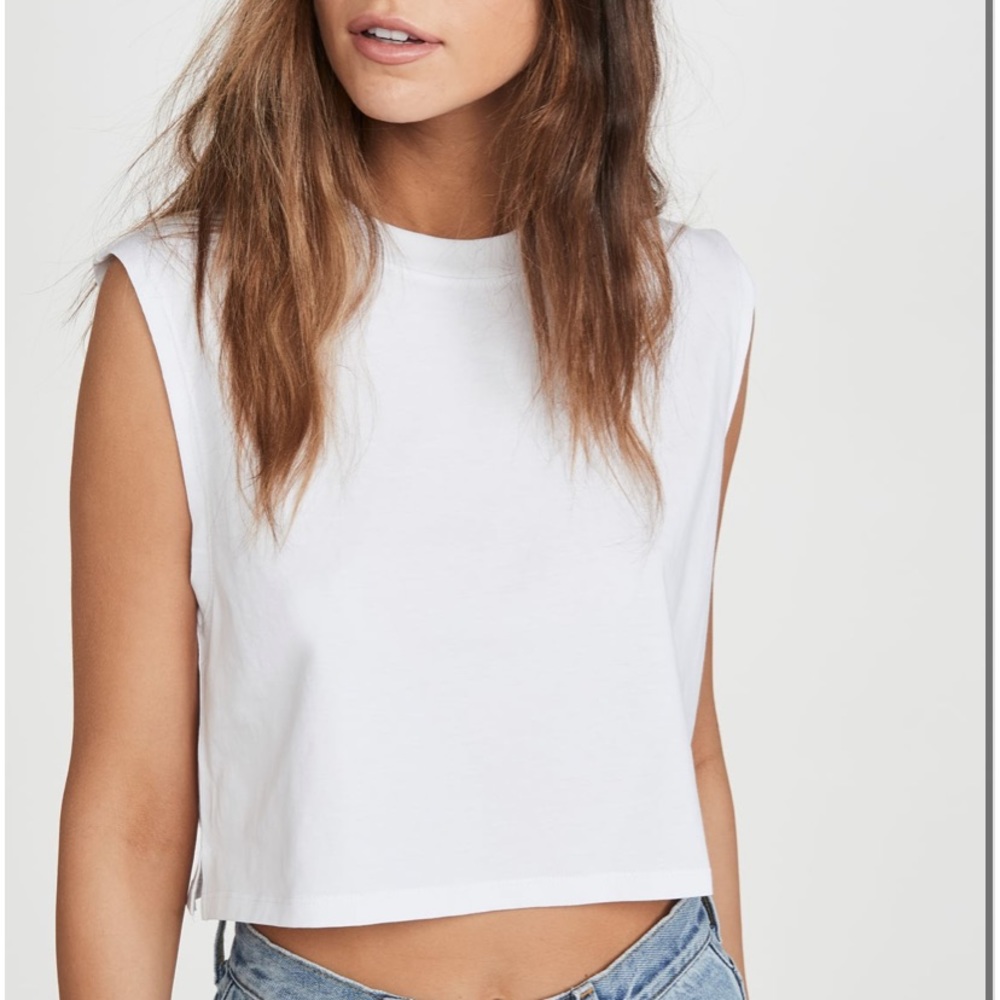 Hanes x Karla Sleeveless Crop Tee